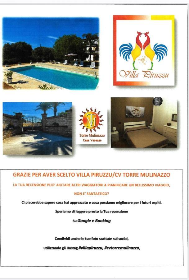 Villa Piruzzu Cv Torre Mulinazzo App P Cinisi Eksteriør billede